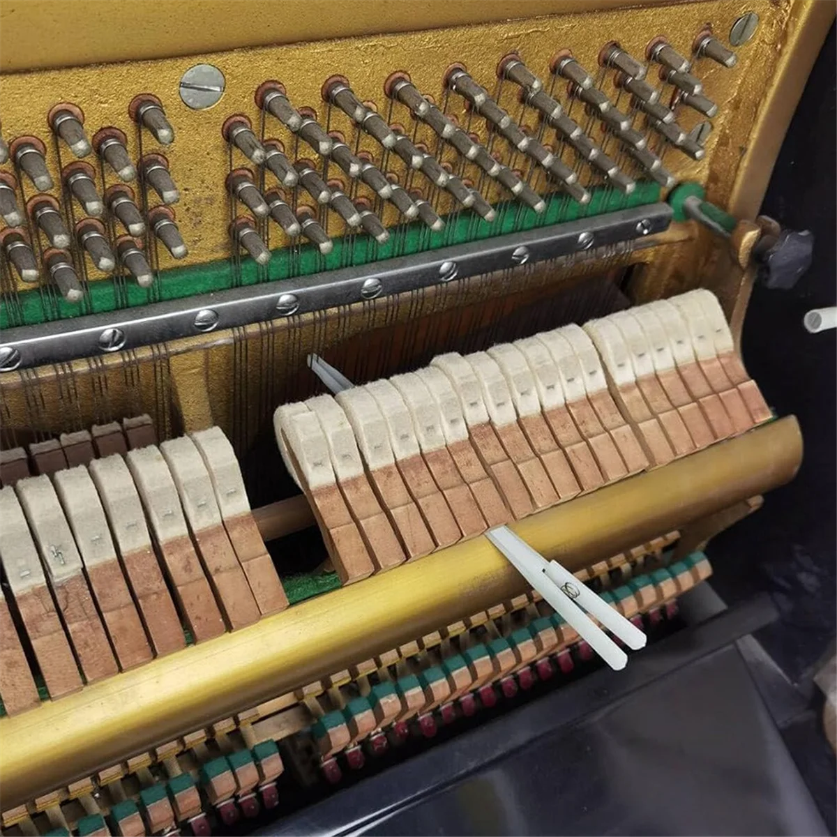 Professional Piano Tuning Kit Piano Tuning Hammer and Mute Kit Piano Tuning Kit 12 PCS - Image 6