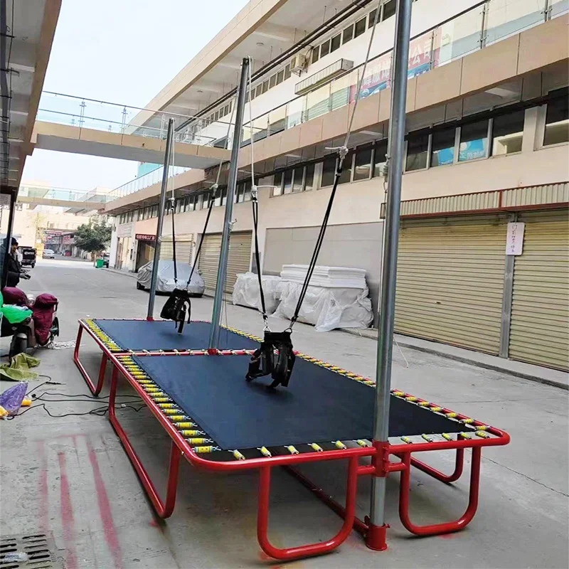 

Hot Sale Factory Price Two Jumpers Bungee Jumping Double Bungee Jumping