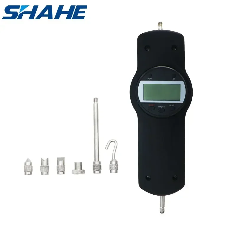 

Shahe Portable Digital Force Meter Dynamometer Digital Push Pull Gauge Force Measuring Instruments SDF Economic Force Gauge