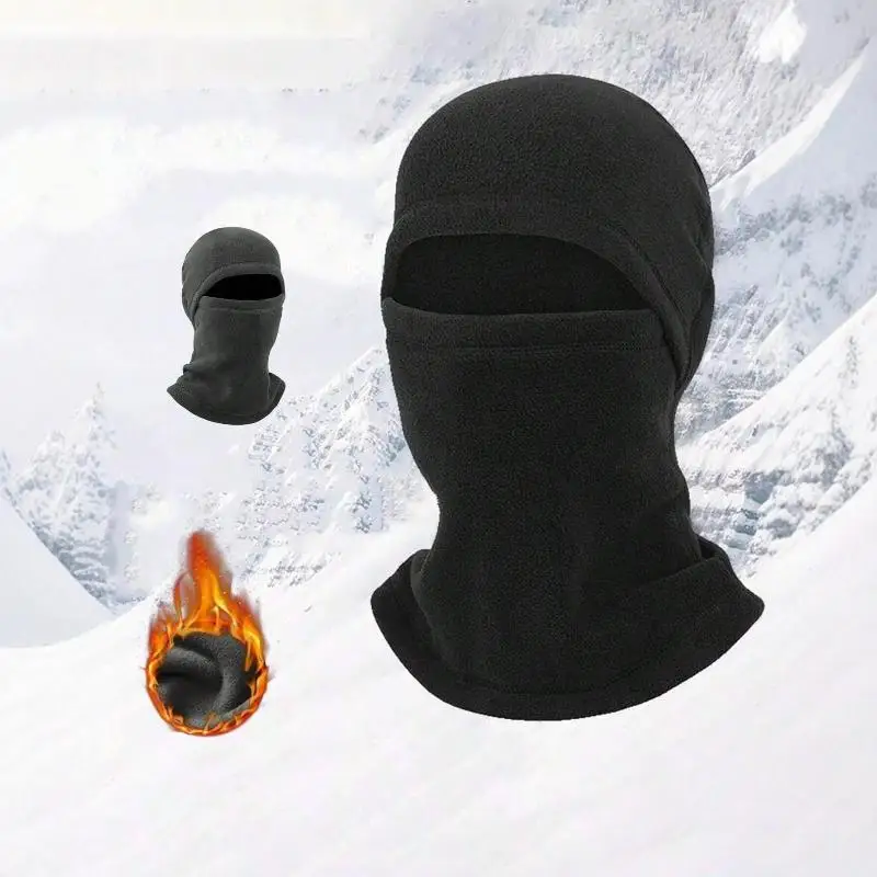 Winter Cycling Mask Thermal Windproof Ski Mask Men Women Warm Polar-fleece Outdoor Sport Motorcycle Face Mask