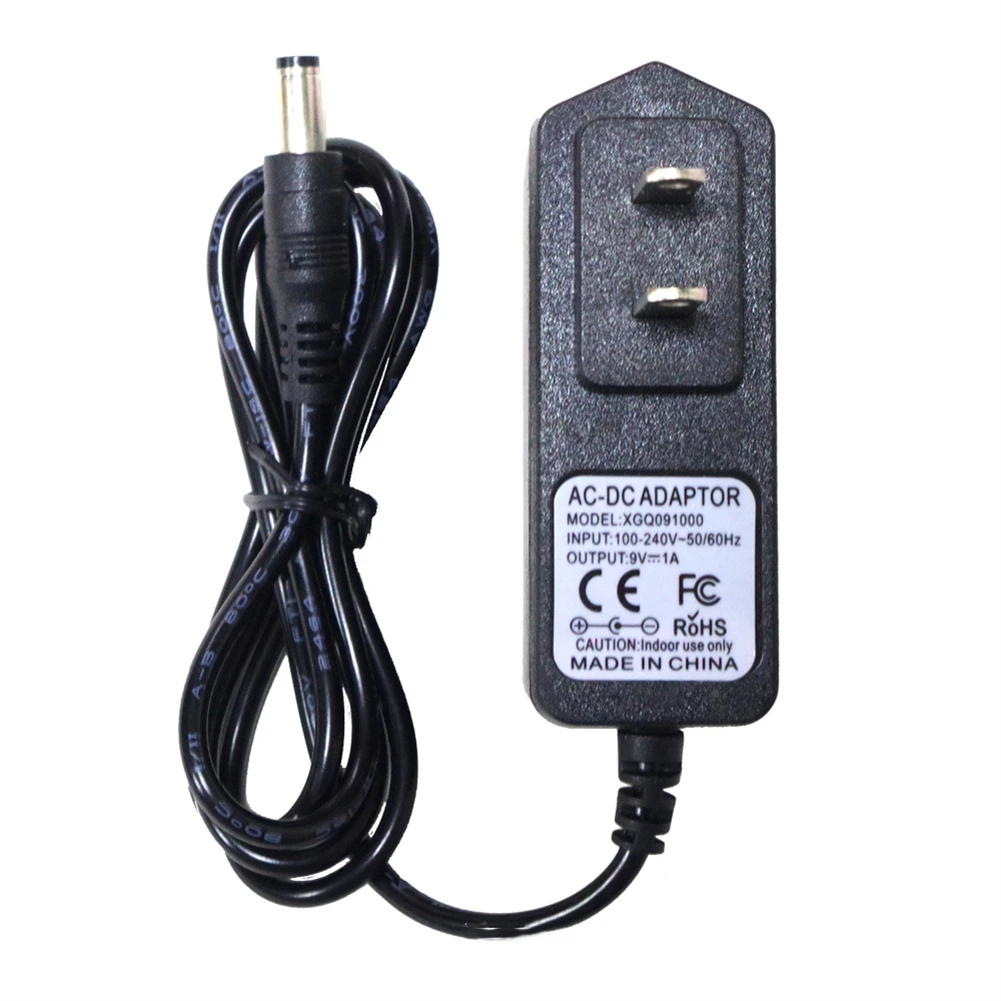 Effect Pedal Power Adapter Converter Converter Adapter DC 9V 1A Noise Isolation Power Supply 100-240V Professional