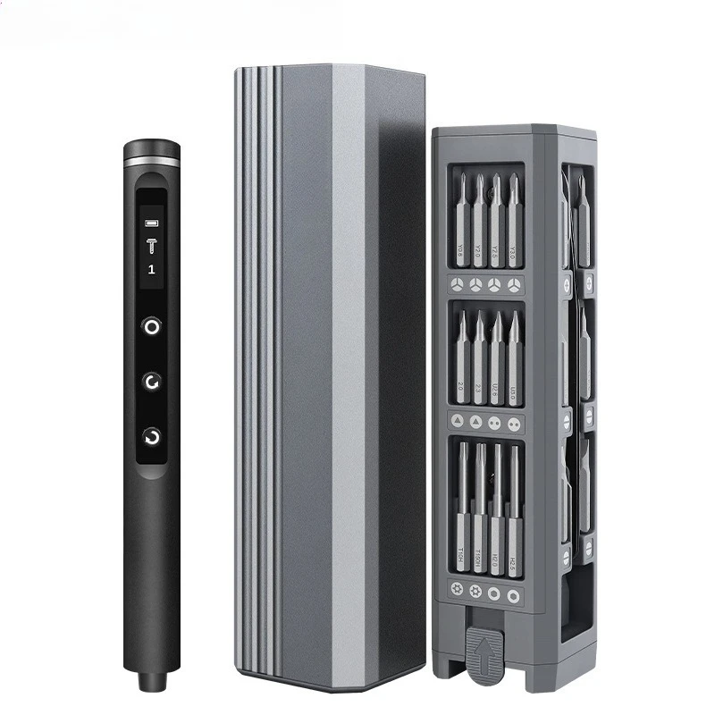 Handheld integrated large battery repair multi-function precision repair electric screwdriver set