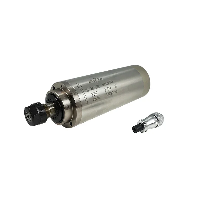 LY 220V 1.5KW 2.2KW VFD Water Cooled Machine Tool Spindle Motor CNC Router Part Kit for DIY CNC Milling Machine