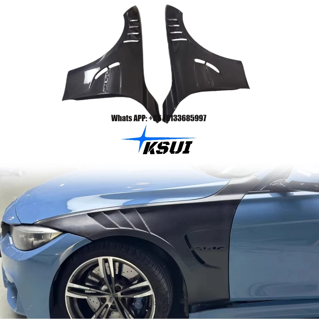 

AR Style Car Front Side Carbon Fiber Fenders for BMW F80 M3 F82 M4 2014-2018 Carbon Fiber Fender Bodykit