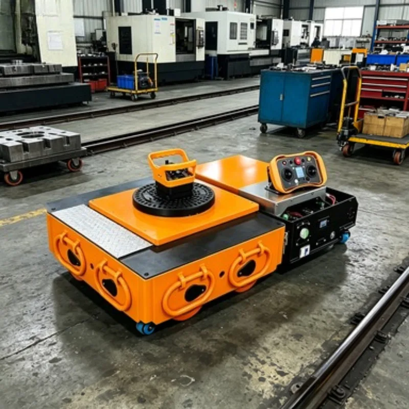 Industrial Transport Machine Heavy-Duty 20 25 30 35 Tons Electric Load Moving Skate Tank 360° Rotational
