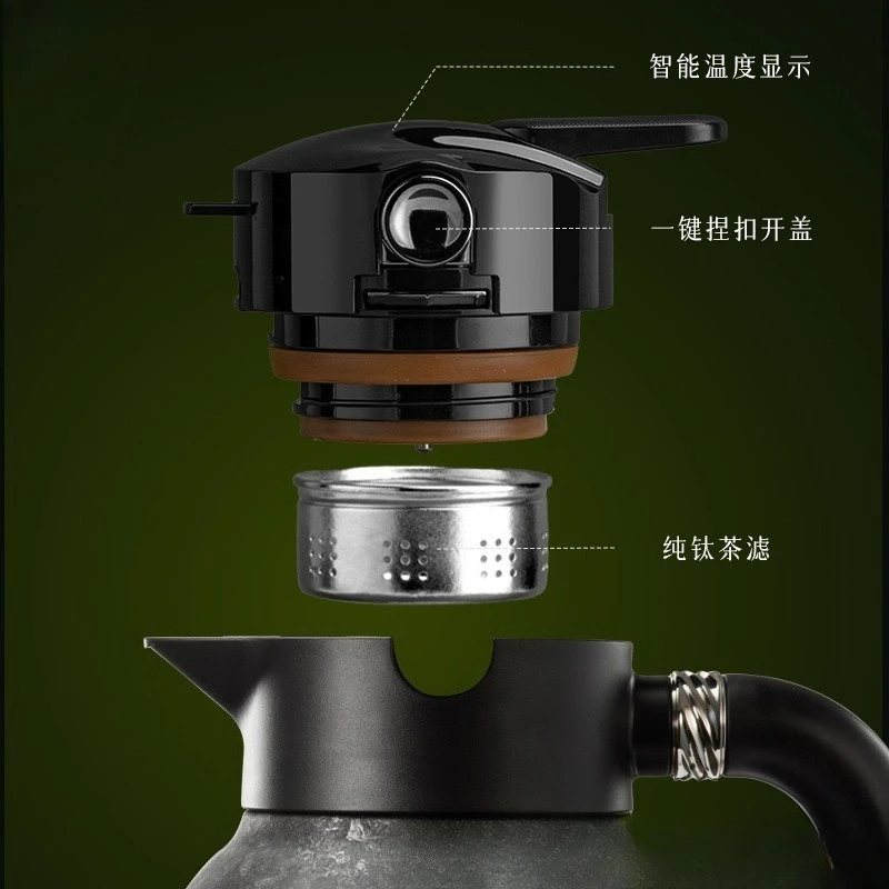 Thermos cup Men's and women's old white teapot to make tea Household large capacity office coffee pot travel pot