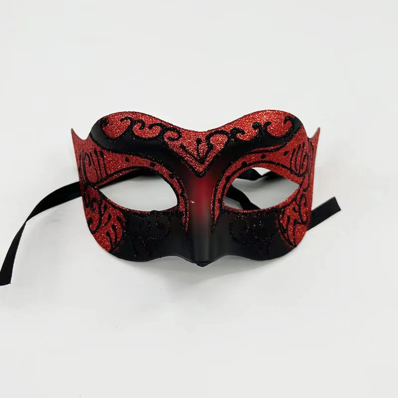 Maskerade Maske Glitzer halbes Gesicht Maskerade Maske Frau Männer Maske Halloween Kostüm Zubehör für Cosplay Party Gesicht Kostüm