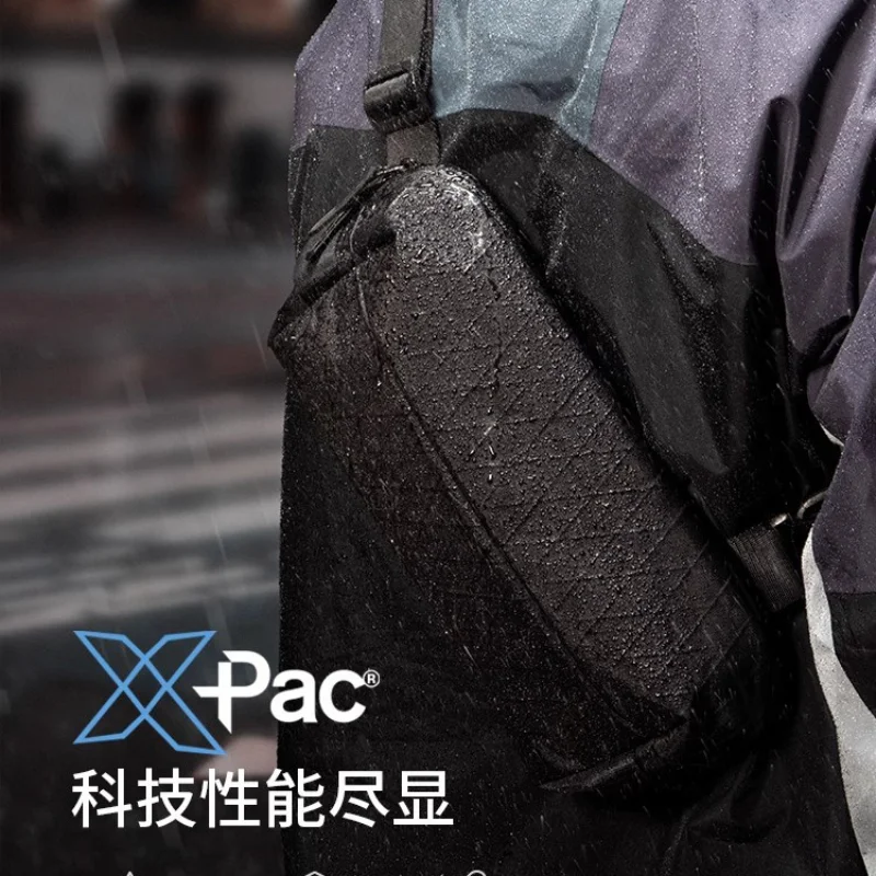 

Мужская сумка через плечо XPAC объемом 4,5 л — сумка через плечо для хранения Switch 2, тактическая нагрудная сумка, прочная защита от кражи