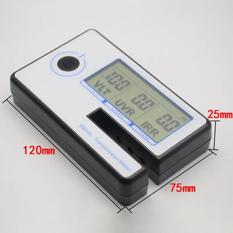 Solar film testing instrument, transmittance testing instrument, measuring instrument c