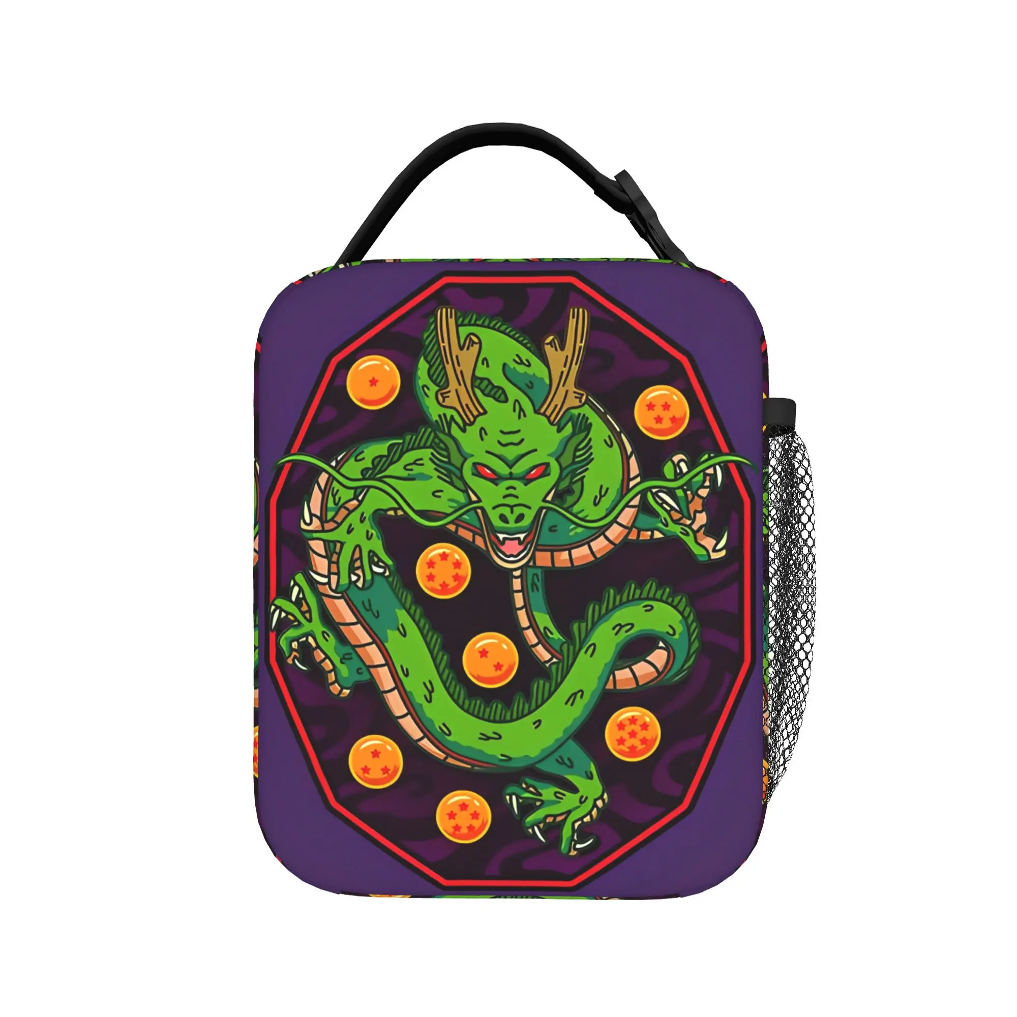 D-Dragon Ball Thermal Insulated Lunch Bags for Picnic Japanese Anime Portable Food Container Bags Thermal Cooler Lunch Boxes