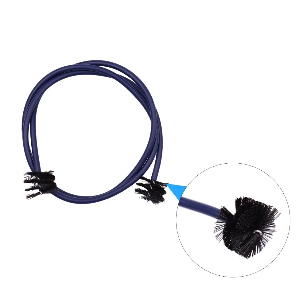 Flexible Cleaning Brushes Trumpet Cleaning Kit Mouthpiece Brush Blue Musical Instrument Maintenance Cleaning Accessory Band Use