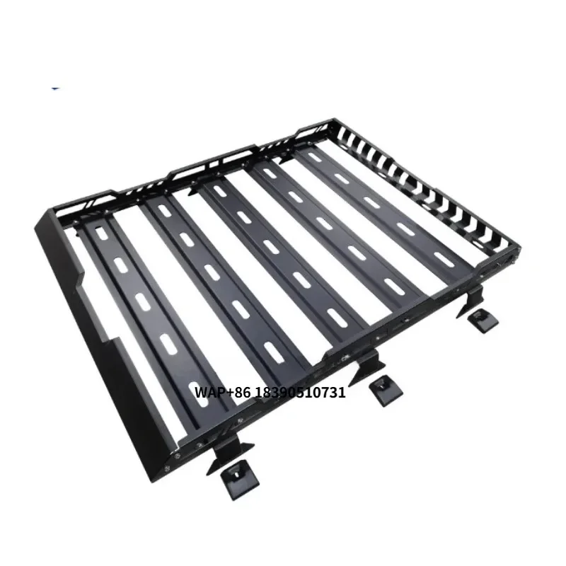 

TELLIKA Accessories Offroad Roof Platform Rack Aluminium Basket CNC Carrier Box Roof Luggage Rack for Suzuki Jimny JB64 JB74