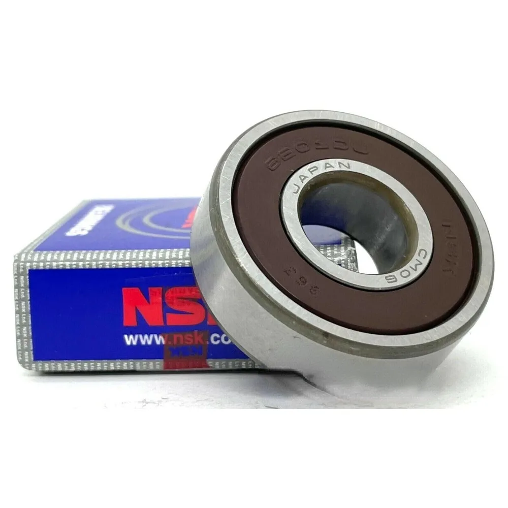 

NSK 6201 DDU DEEP GROOVE BALL BEARING RUBBER SEALED 2RS LLU 12x32x10 mm