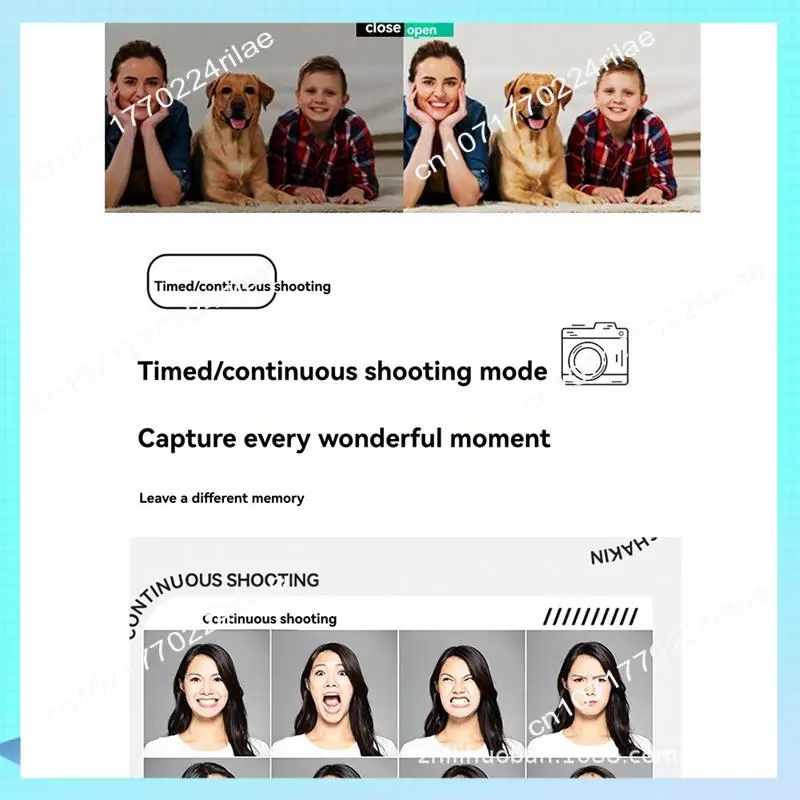 a17z-children's-digital-camera-hd-video-4k-30fps-2000mah-long-time-recording-recorder-fill-lights-otg-fuction