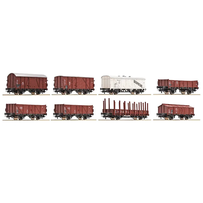 Ho 1:87 Maßstab Roco vierte Generation Güterwagen acht Gruppen Eisenbahn Zug Modell Erwachsenen Sammlung statische Anzeige Junge Spielzeug