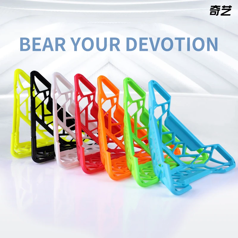 14 stks QY DNA Kubus Stand 3x3x3 Magische Kubus Basic Kubus Houder 14 stks/set Kleurrijke DNA Houder met Qiyi 3x3x3 Kubus Puzzels