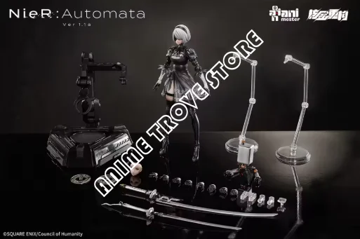 Animester Nier:Automata Ver1.1a 2B YoRHa No.2 Type B 1/9 Metal Mecha Action Figures Model Toys view 6