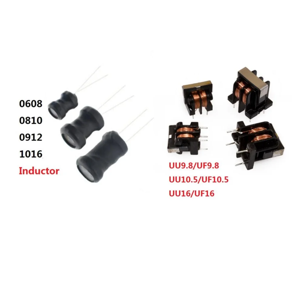 10PCS Inductor 2.2 3.3 4.7 6.8 10 22 33 47 68 100 150 220 330 470 uh mH UU10.5 uf10.5 UU9.8 UF9.8 UU16 UF16 0608/0810/0912/1016