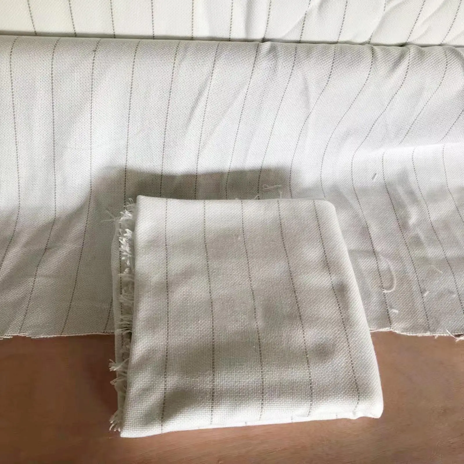 Marked Lines Tufting Cloth Backing Fabric for Rug by the Yard Cotton Muslin Punch Needle Art Supply
