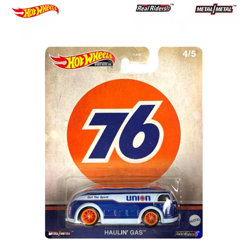 Original Hot Wheels Premium Car Entertainment Culture giocattolo per bambini per Boy Carro 1/64 Diecast Volkswagen Bus Datsun 620 Combat Medic