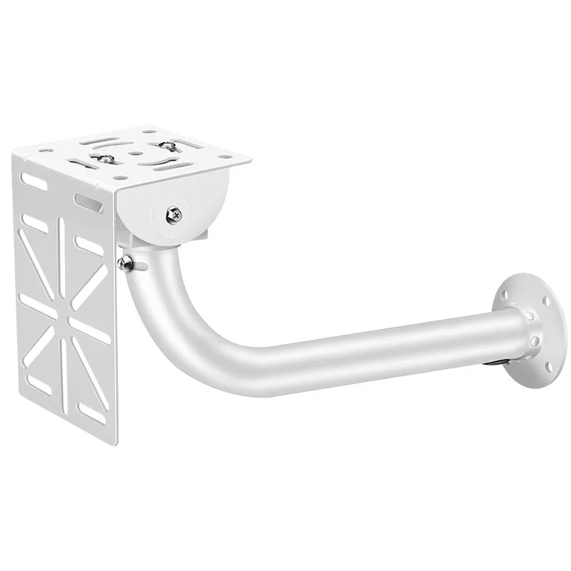 Soporte de pared de brazo largo para vigilancia CCTV, soporte para cámara domo PTZ, soporte de pared reforzado extendido para patio