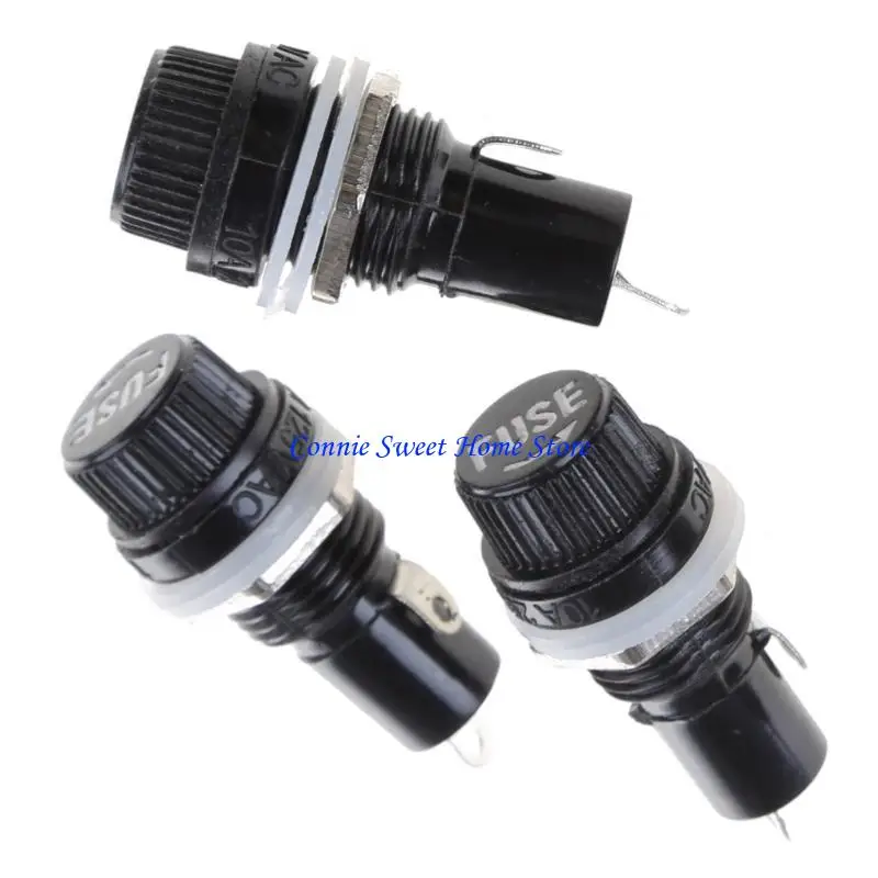 LXAF 10 PCS AC 250V 13A Pannello elettrico Montata 5x20mm Porta fusibile per Radio Auto ST