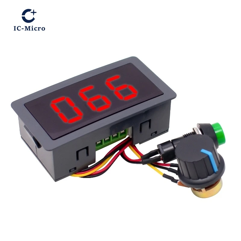 Dc 6v 12v 24v 5a ajustável pwm dc controlador de velocidade do motor cccm5d display digital regulador led controlador do motor regulador de velocidade