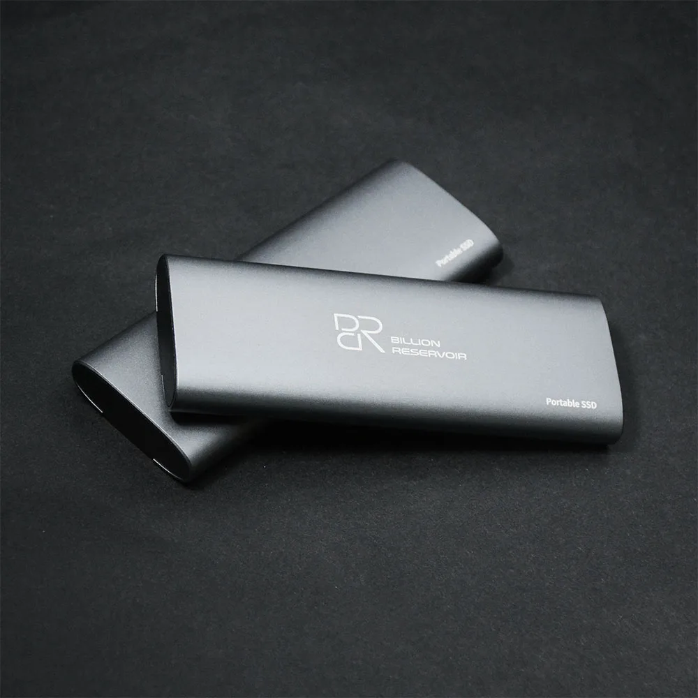 BR JP100 Przenośny dysk SSD o pojemności 2 TB Zewnętrzny dysk twardy USB3.2 Type-C 1000 MB/S Mini rozmiar 2 TB PSSD do laptopa stacjonarnego