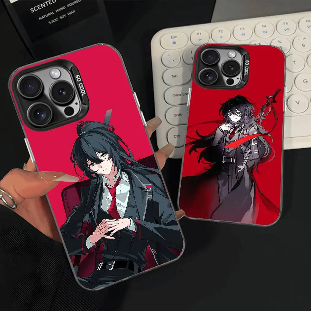 

L-Limbus C-Company Hong Lu Phone Case For iPhone 15,17,12,14,13,16,11,E,Max,Plus,Air,Pro,Mini Matte Protect Cover