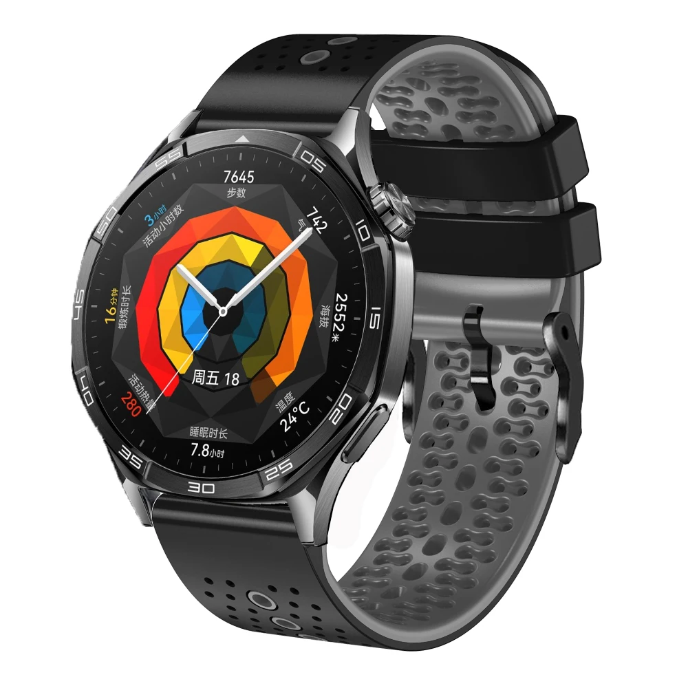 Huaweiウォッチ用シリコンストラップ,ウォッチストラップ,gt5 pro,46mm, 22mm,gt,5,4,3,se,watch4 pro,gt3,gt2 pro