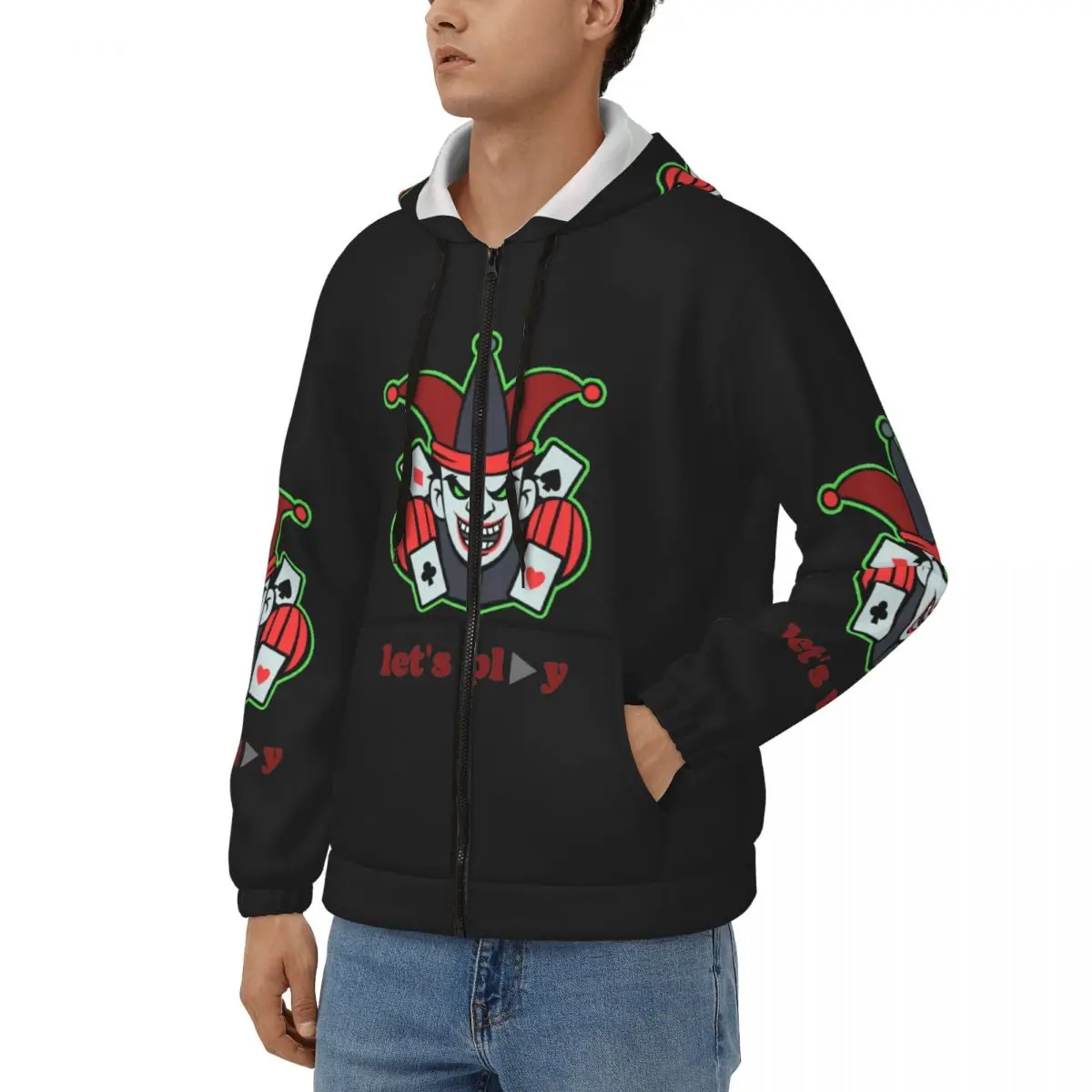 poker-card-game-casino-zipper-hoodie-harajuku-pullover-autumn-winter-men's-women's-sweatshirts-long-sleeve-tops