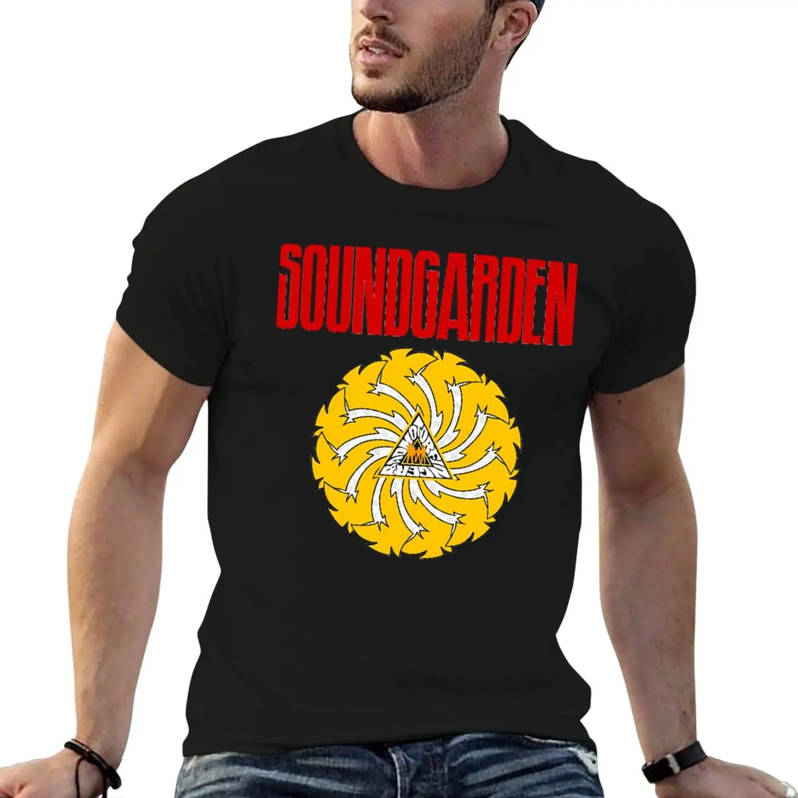 

Badmotorfinger T-Shirt man t shirts graphic t shirts for man pack cotton T-Shirt