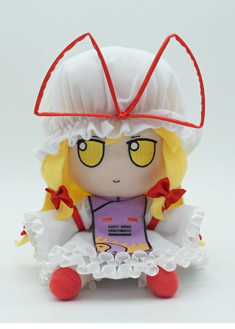 

20 см TouHou Project Yakumo Yukari плюшевые игрушки мягкие животные Fumo косплей куклы для детей подарок на день рождения и Рождество