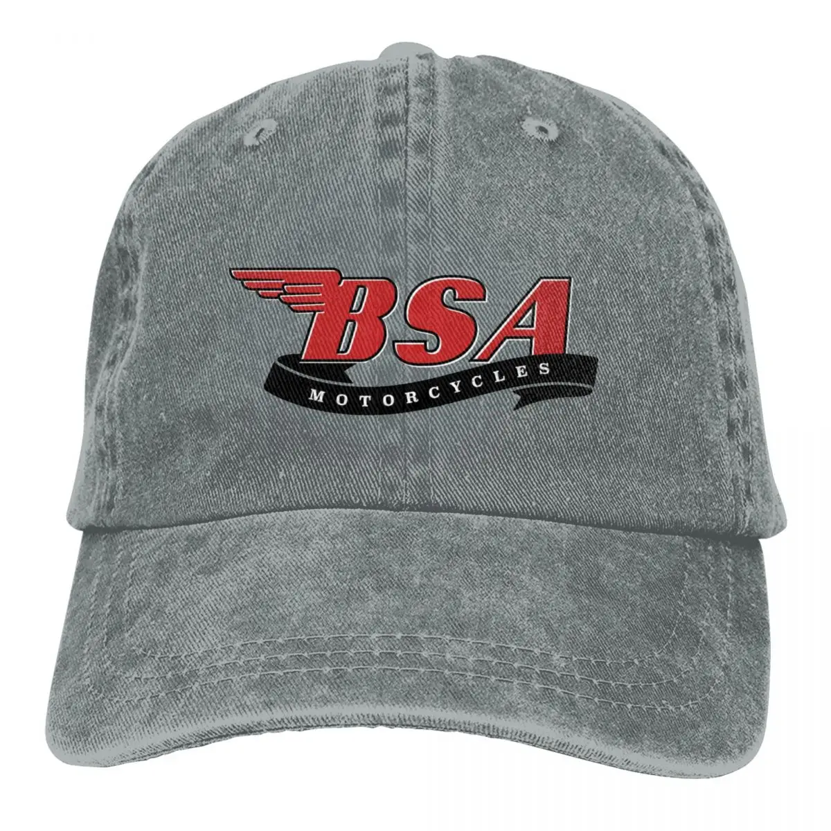 Classic BSA Motorcycles Logo Baseball Cap Accessories Vintage Distressed Cotton Snapback Cap Men Women Outdoor Workouts Hats Cap