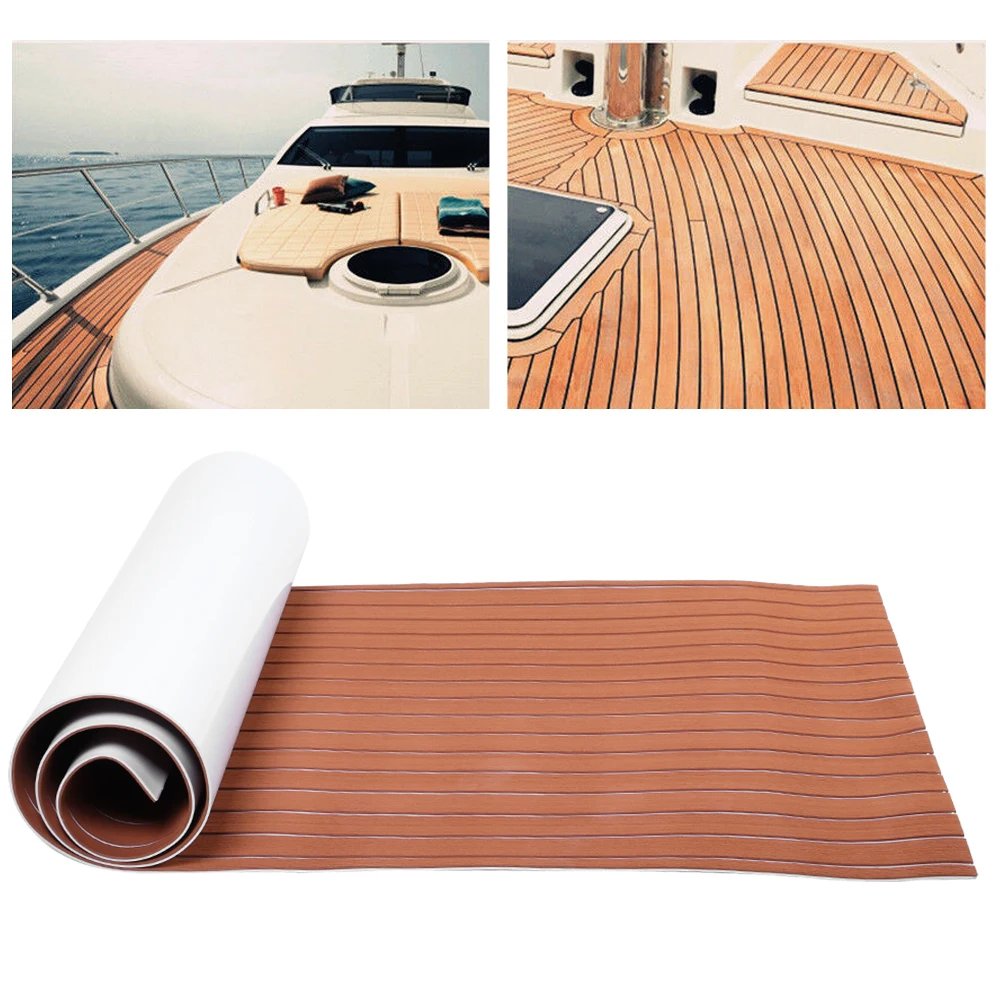 

EVA Foam Sheets Boat Marine Boat Floor 90x240cm Marine Boat Synthetic Flooring Self Adhesive EVA Foam Yacht Deck Sheet