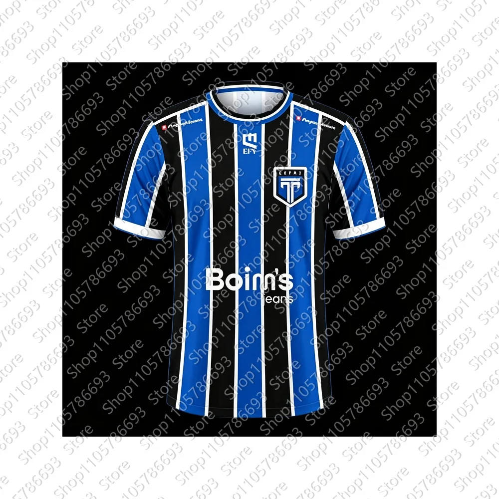 EFY Tirol 2026/27 Home Ground Football Jersey, 3D Printed Quick-Dry Breathable Tshirt, Men and Women Mesh Football Sports Jersey