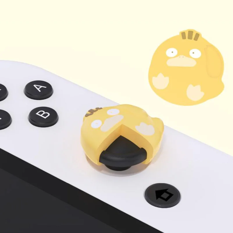 Флюоресцентная силиконовая Мягкая рукоятка под большой палец крышка джойстика Крышка для переключателя NS Oled/Lite Joy-con контроллер флуоресцентная рукоятка