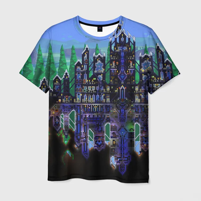 Sandbox Games Terraria T-shirt Male 3D Printed Men Women Short Sleeve T shirts Summer Fashion Popular Kid Tees y2K Tops Clothing