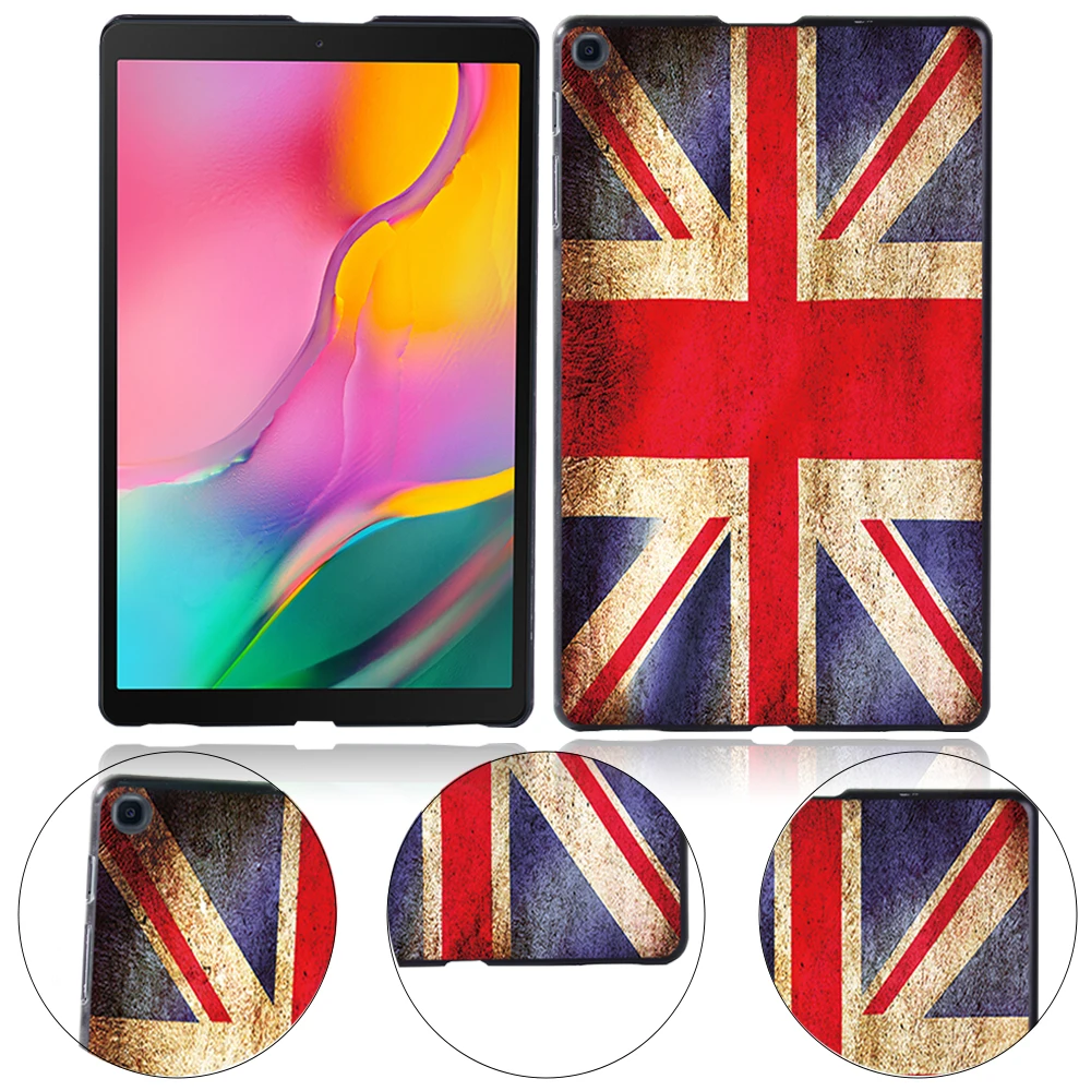 Tablet Case For Samsung Galaxy Tab A 10.1 2019 T510 T515 -Tablet Lightweight soft shell plastic Smart Cover Case