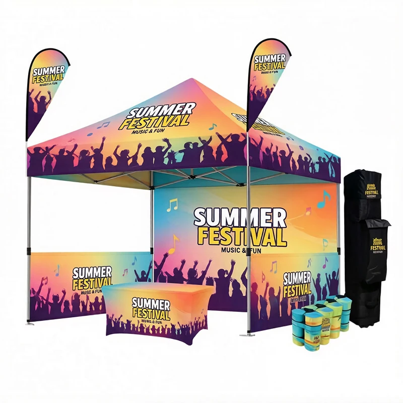 Outdoor Advertising Trade Show Tent Waterproof 3x3m10x10ft Custom Design Pop up Gazebo Custom logo Event Canopy Tent