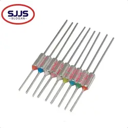 【30-10PCS】TF Thermal Fuse RY 10A 250V Temperature Control Thermostat Switch 60 62 85 145 150 155 165 172 216 220 240 300℃ Degree