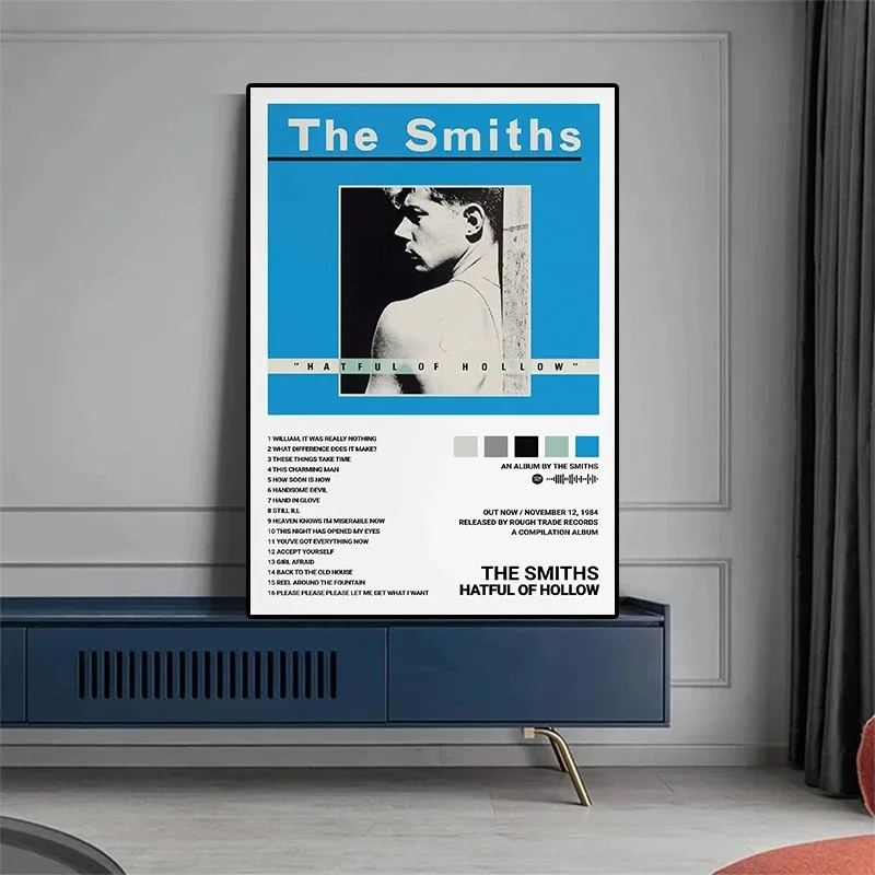 The Smiths Classics Rock Band Music Album Covers Art Home Wall Decor Pictures For Room Bar Canvas Painting Print Posters Gift