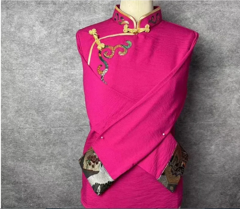 Tibetan Women's Shirts Daily Life Xizang Lhasa Clothing