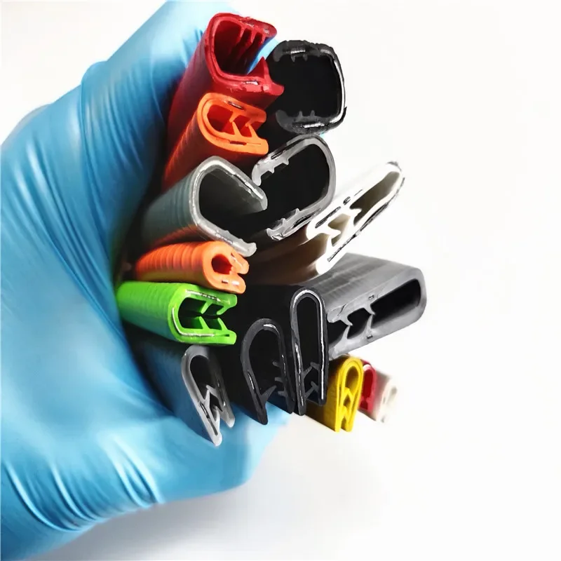 Length 3M Clmap Thickness 0.3-25mm Panel U Shape Rubber Sealing Strip Edge Rubber Protection Strip Metal Plate Edge Rubber Strip