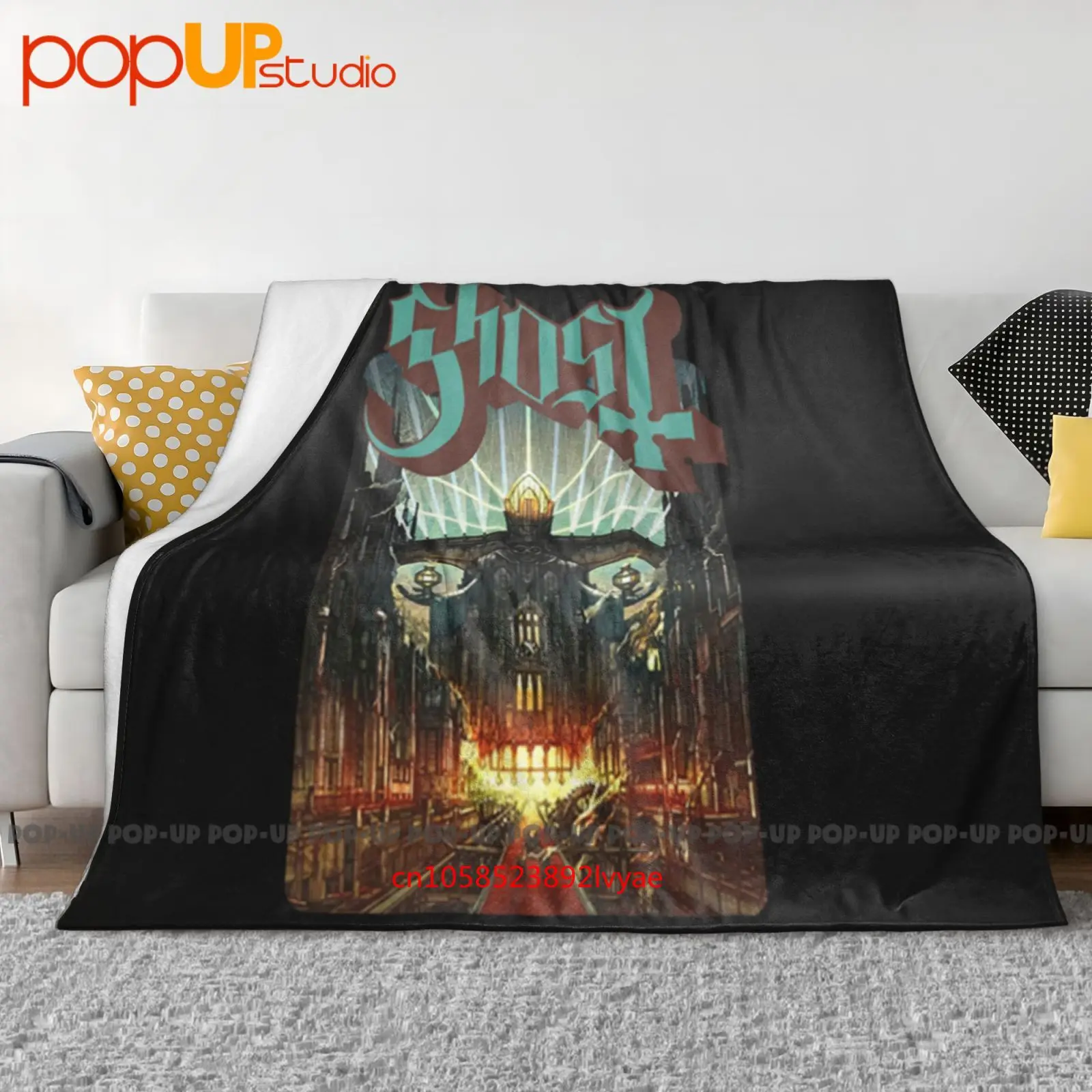 Cobertor ultramacio Ghost Meliora colcha capa de sofá de inverno capas de cama