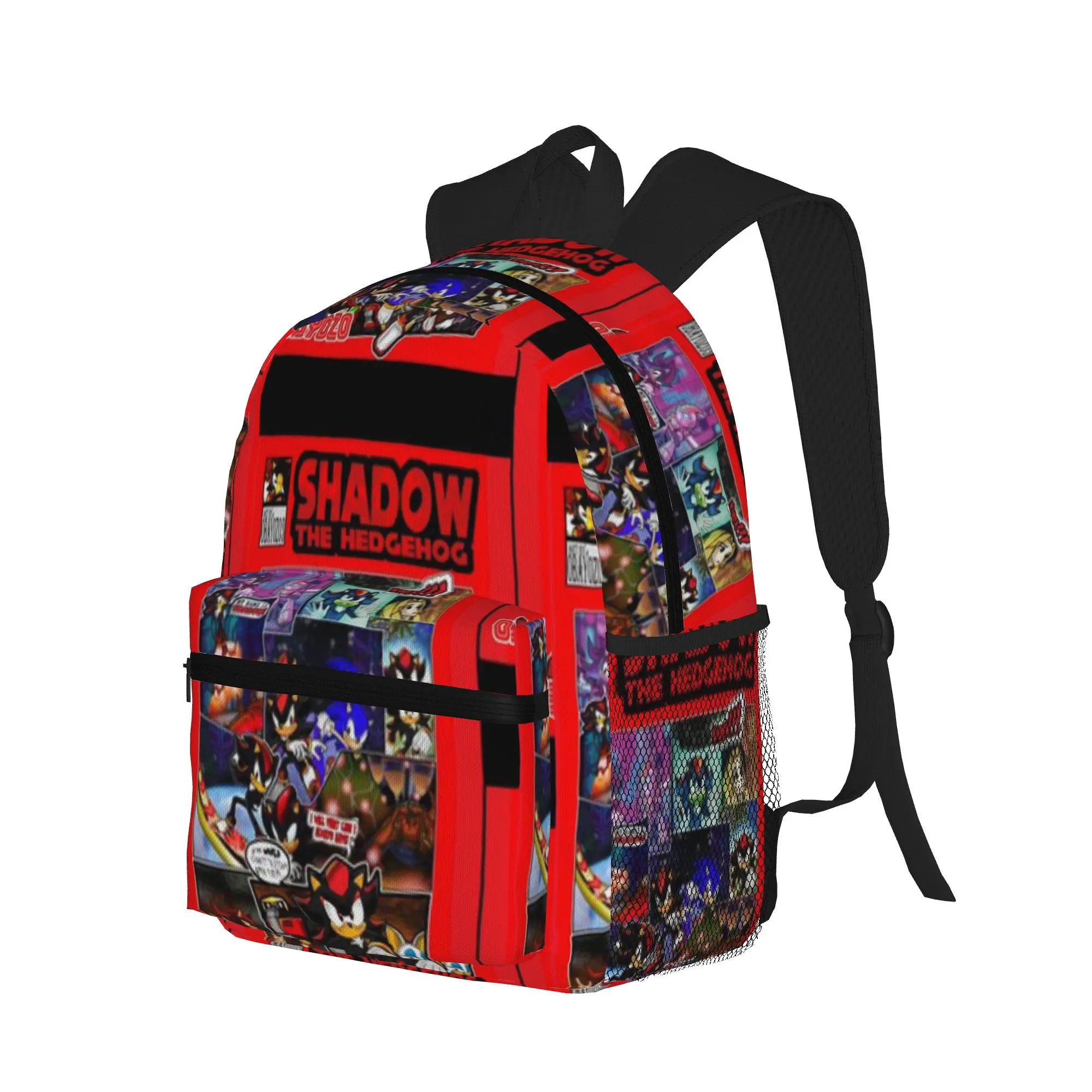 SHADOW THE HEDGEHOG COMIC COVER  Casual Backpack for Students and Adults Man backpack