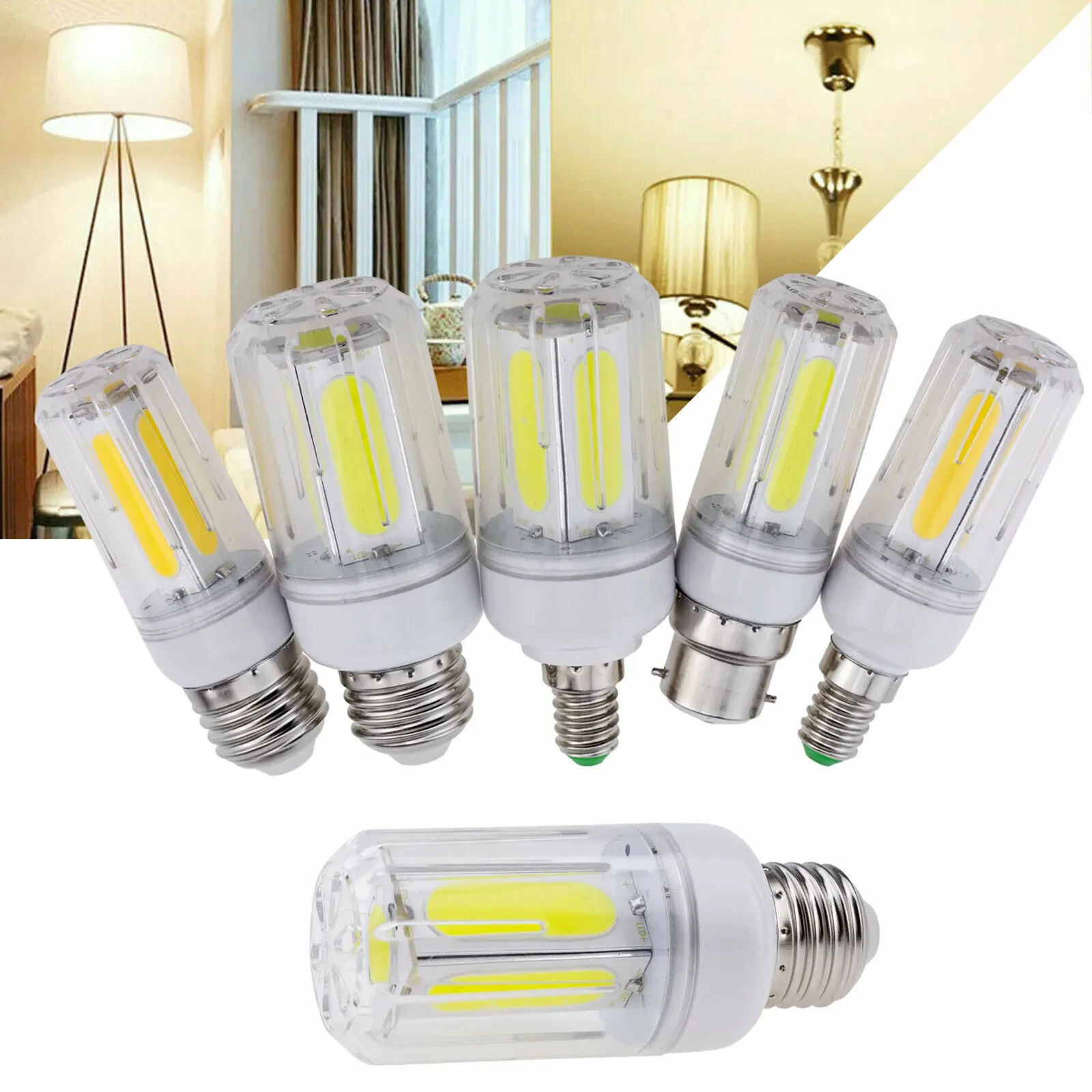 

LED Corn Light Bulbs 12W 16W Warm Ac Ceiling For Lampada E26 Cold 220V 110V Room Night B22 Angle Beam Cool Lighting Retro Lamp