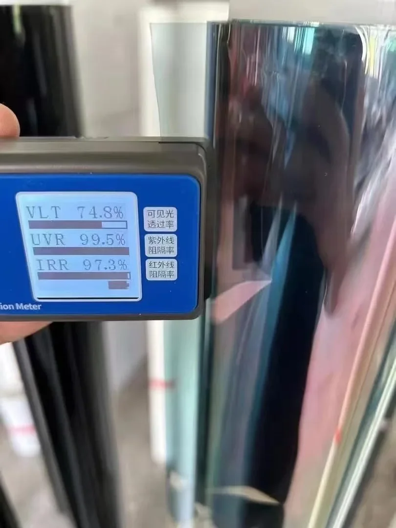 Precio de fábrica, tinte camaleón de 100 pies, 80% VLT, cambio de Color arcoíris, autoadhesivo azul, película Solar para ventana de coche con vista Ultra