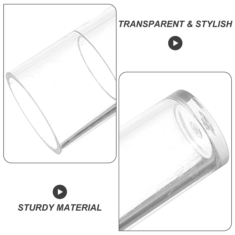 트위저 상자 플라스틱 튜브 캡 보관 벌크 비즈 속눈썹, 투명 어린이 방지 여행, 2 개