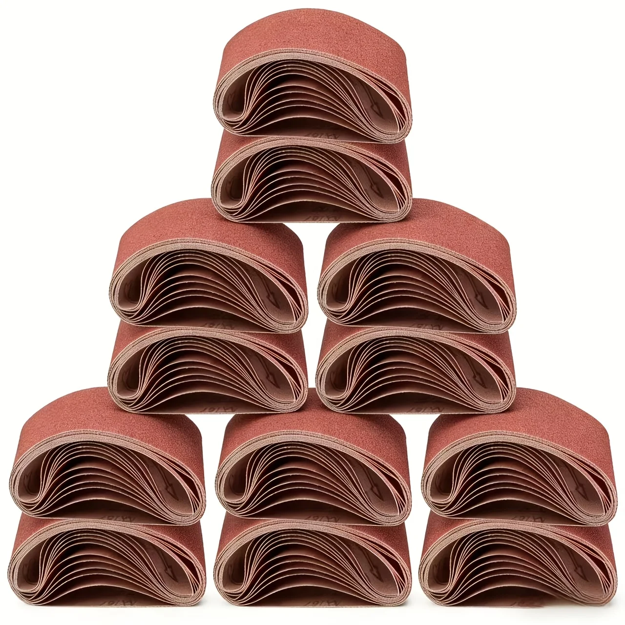 

10Pcs/Pack 457*75mm Sanding Belts Mixed Grit P80 P120 P150 P240 P400 for Wood Metal Polishing